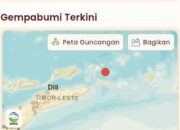 Gempa M 6,5 Guncang Maluku Barat Daya, Tidak Picu Kerusakan