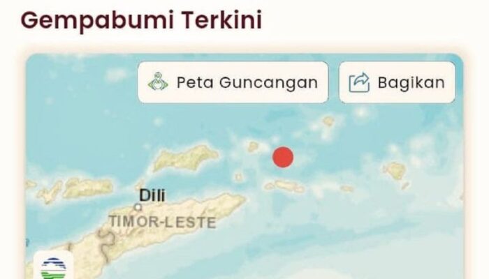 Gempa M 6,5 Guncang Maluku Barat Daya, Tidak Picu Kerusakan