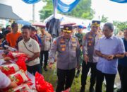 Wakapolda Jabar Pantau Gerakan Pangan Murah di Bogor, Warga Antusias Belanja Bapokting