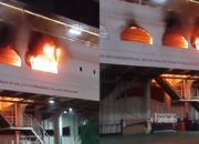 KMP Portlink VII Terbakar di Banyuwangi, Begini Kronologinya