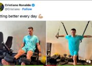 Kabar Positif Ronaldo Pamer Pemulihan Cidera Hamstring dengan Kondisi Sangat Baik