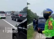 Aksi Sigap Polisi di Tol Cipali, Evakuasi Mobil Mogok di KM 105