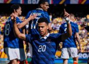 Prancis Pecundangi Kolombia 3-1, Desire Doue Tampil Apik