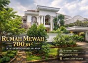Properti Premium Jakarta Selatan: Rumah 700 m² di Tanjung Barat Jagakarsa dengan 8 Kamar