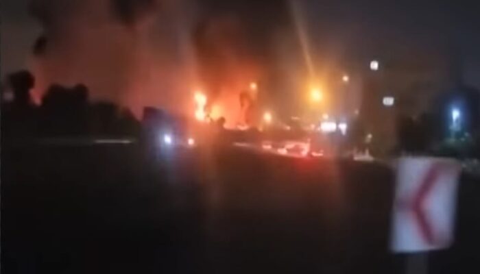 Bandara Mehrabad Teheran Terbakar Hebat Akibat Serangan Israel!