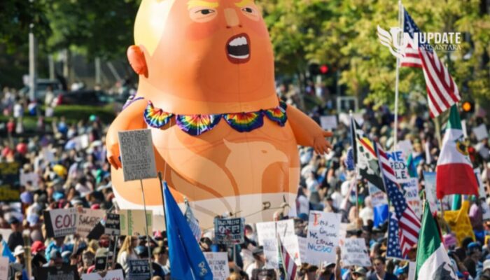 8 Juta Warga Amerika Serikat Demo Pemerintah di 3.000 Aksi ‘No Kings’