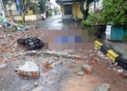 Pemotor Tewas Tertimpa Bangunan Ambruk di Surabaya Usai Antar Anak Les