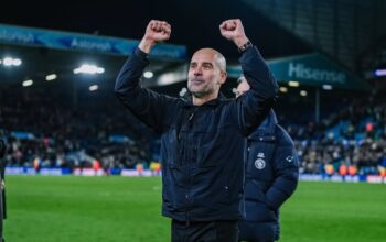 Manchester City Tunda Perayaan Juara Piala FA, Fokus Kejar Gelar Liga Inggris 3 Manajer Manchester City Pep Guardiola