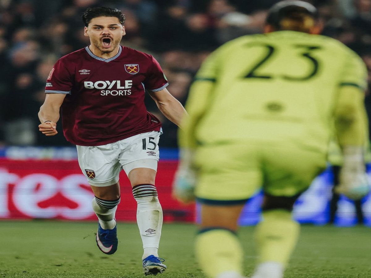 West Ham mengalahkan Brentford 5-3 via adu penalti di Piala FA.