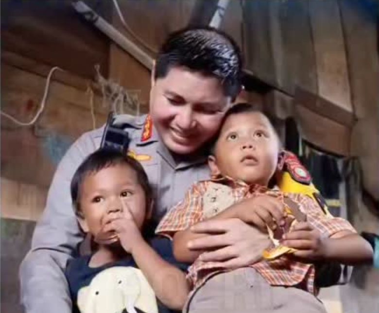 Bocah pemulung viral