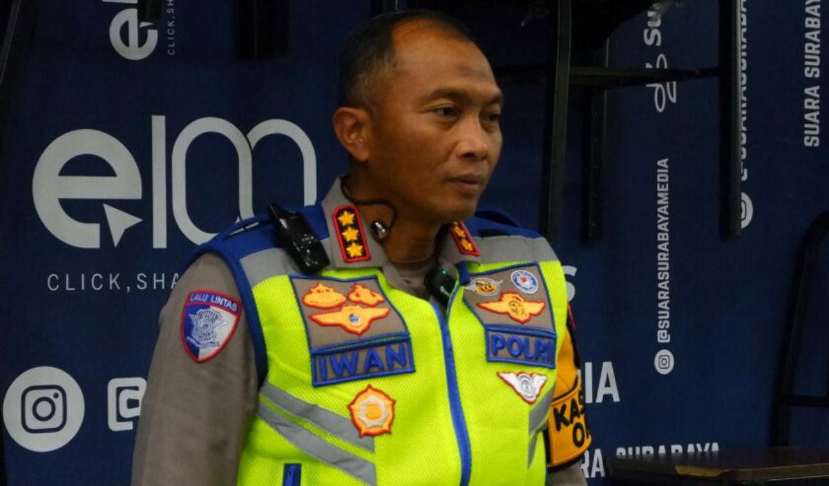 Dirlantas Polda Jawa Timur Kombes Pol Iwan Saktiadi