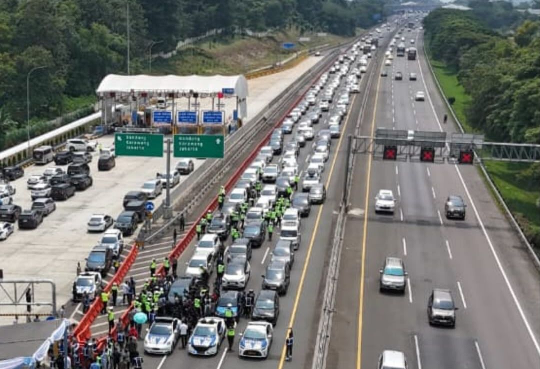 Arus mudik 2026 Jabar lancar terkendali