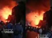 Kebakaran Melanda Rumah Warga Bekasi Utara di Waktu Sahur