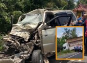 Mobil Panther oleng Tabrakan Adu Banteng dengan Truk Kontainer, Warga Trenggalek Tewas