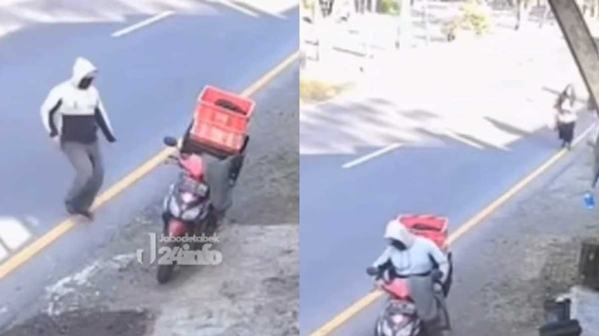 sepeda motor milik ibu di Tasikmalaya