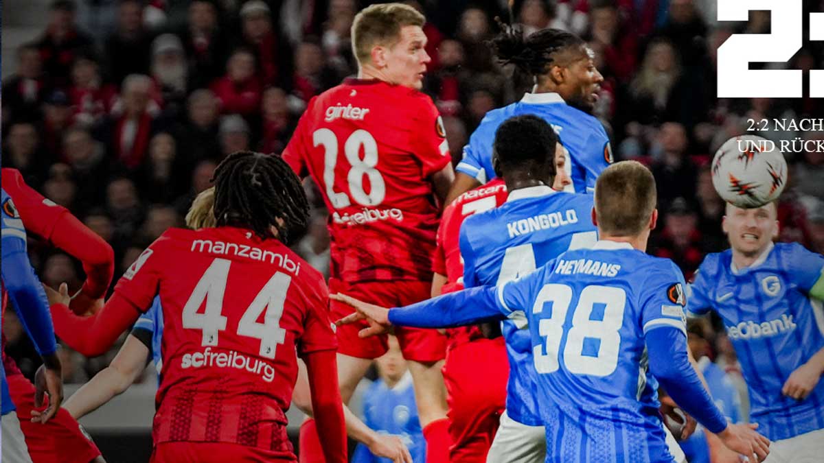 skor akhir Freiburg vs Genk