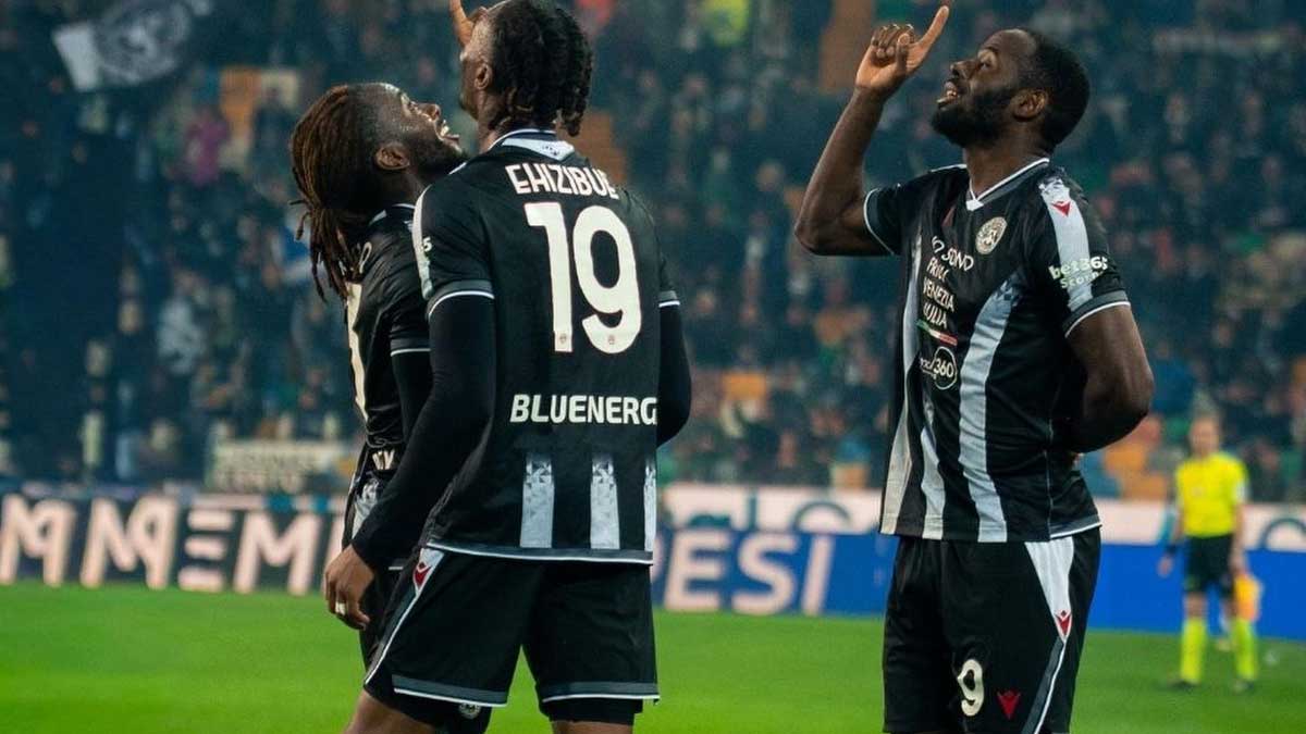 skor akhir Udinese