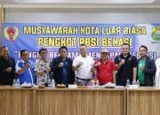 Aklamasi Tanpa Lawan, Agus Harpa Senjaya Nahkoda Baru PBSI Kota Bekasi