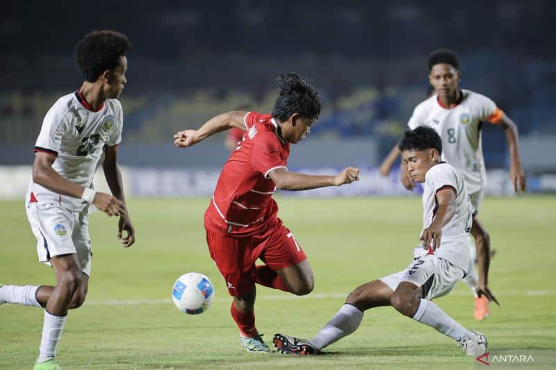 Timnas Indonesia U17 Hajar Timor Leste