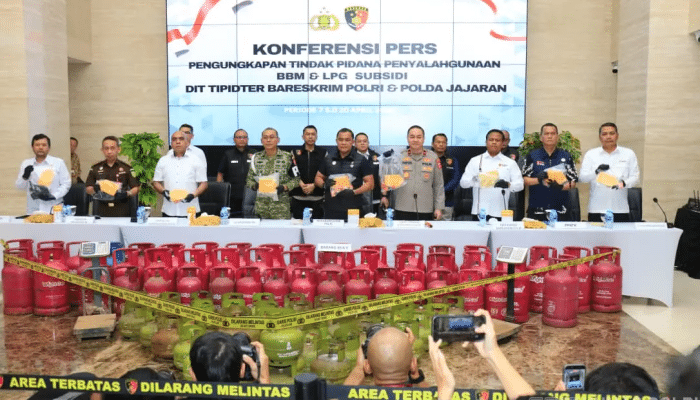 Terbongkar! Mafia BBM dan LPG Subsidi Rugikan Negara Rp243 Miliar, Ratusan Tersangka Diamankan