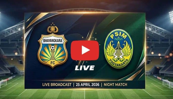 Live Gratis INDOSIAR dan Link Streaming Bhayangkara FC vs PSIM Yogyakarta Siang Kick off Pukul 15:30 WIB