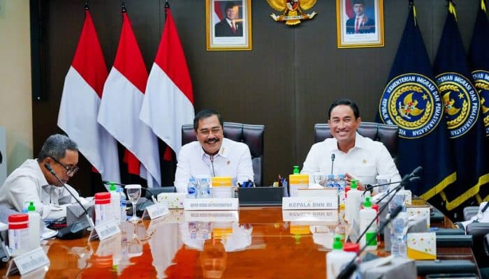 BNN dan Kementerian Imipas Perkuat Sinergi P4GN, Soroti Overkapasitas Lapas hingga Pengawasan WNA