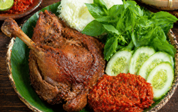resep lalapan bebek pedas