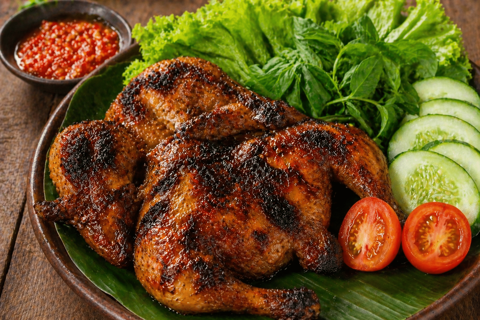 Resep Lalapan Ayam Bakar Lezat,