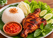 Resep Lalapan Ayam Bakar yang Lezat, Cocok Disantap dengan Nasi Hangat