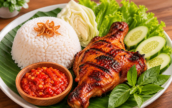 Resep Lalapan Ayam Bakar yang Lezat, Cocok Disantap dengan Nasi Hangat