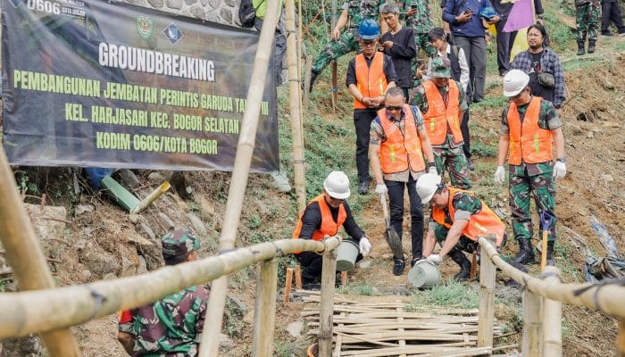 Program Prabowo Bergerak, Jembatan Baru di Bogor Selatan Jadi Harapan Warga
