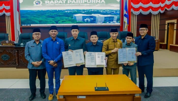 Paripurna DPRD, Pemkot Bogor ‘Bongkar Pasang’ OPD, Ini Susunan Barunya
