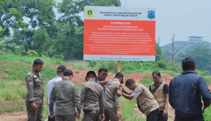 Tak Berizin dan Merusak Lingkungan, TPA Ilegal di Bogor Disetop Paksa