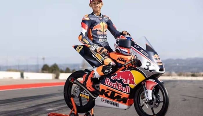 Kiandra Ramadhipa Bikin Sejarah, Pembalap Indonesia Juara di Jerez