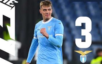 Lazio lawan Udinese berakhir dengan 3-3