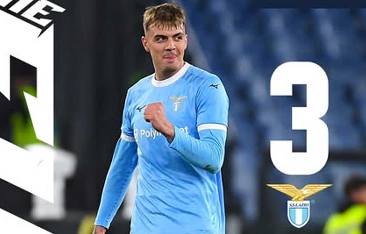 Lazio lawan Udinese berakhir dengan 3-3