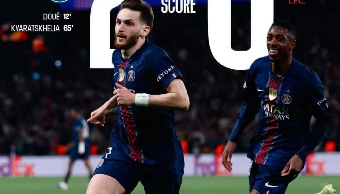 PSG Bekuk Liverpool 2-0, The Reds Dibuat Tak Berdaya