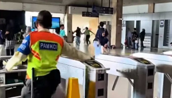 Pencopetan di Stasiun Tanah Abang Picu Kepanikan, Pelaku Langsung Diamankan