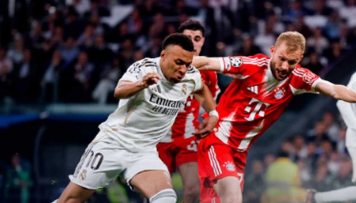 Real Madrid Kalah 1-2 dari Bayern Munchen di Bernabeu, Gol Mbappe Sia-sia