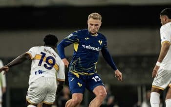 Hellas Verona Seri saat menjamu Lecce pada lanjutan Serie A 2026