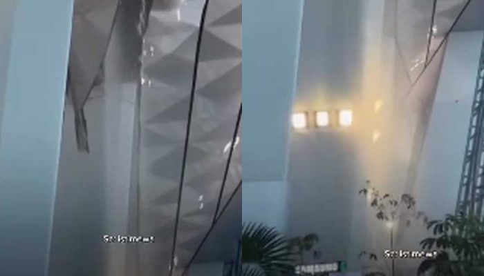 Atap Terminal Bandara Soekarno Hatta Jebol, Diduga Akibat Hujan Deras