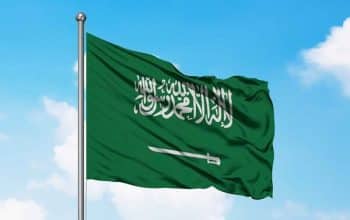 bendera arab saudi