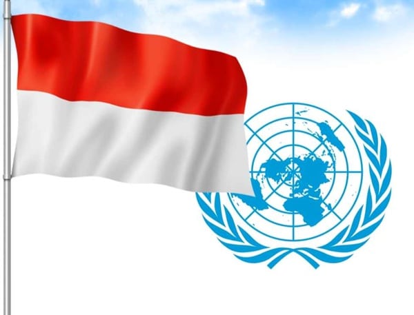 bendera in dan logo pbb