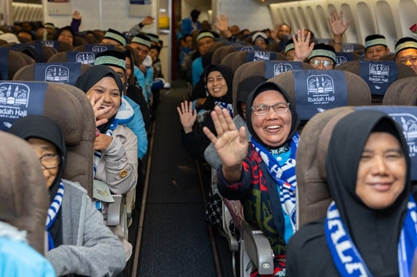 haji pesawat dok haji