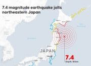 Gempa M 7,4 Guncang Jepang, Kemlu Pastikan WNI Aman dari Dampak