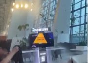 Viral! Atap Bandara Soekarno-Hatta Jebol, Air Terjun Dadakan di Terminal 3!