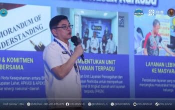 sinergi BNN dan Kemenkum perluas layanan P4GN hingga desa
