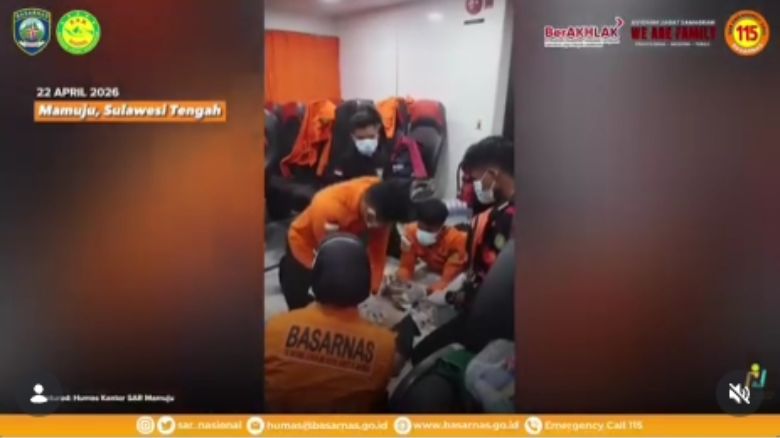 evakuasi ABK MV Ocean Galaxy