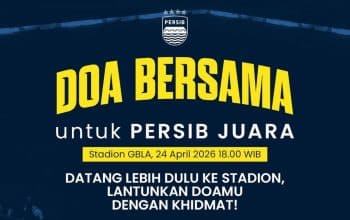 Doa bersama Bobotoh