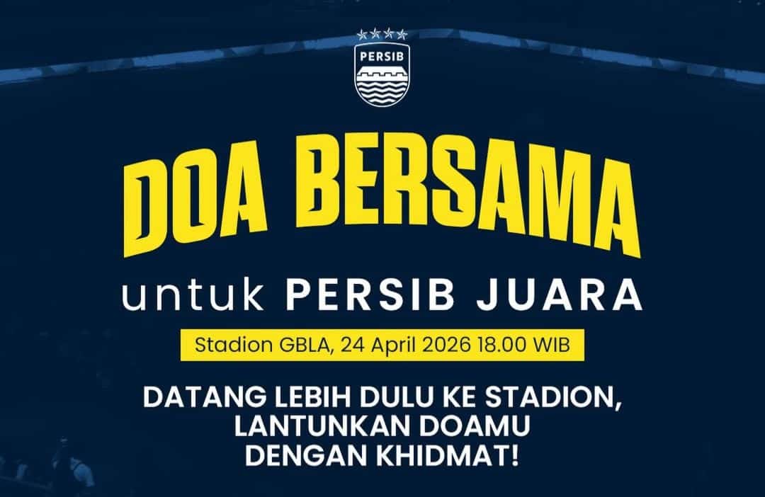 Doa bersama Bobotoh